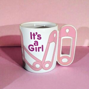 It's a Girl Pink Mug EUC